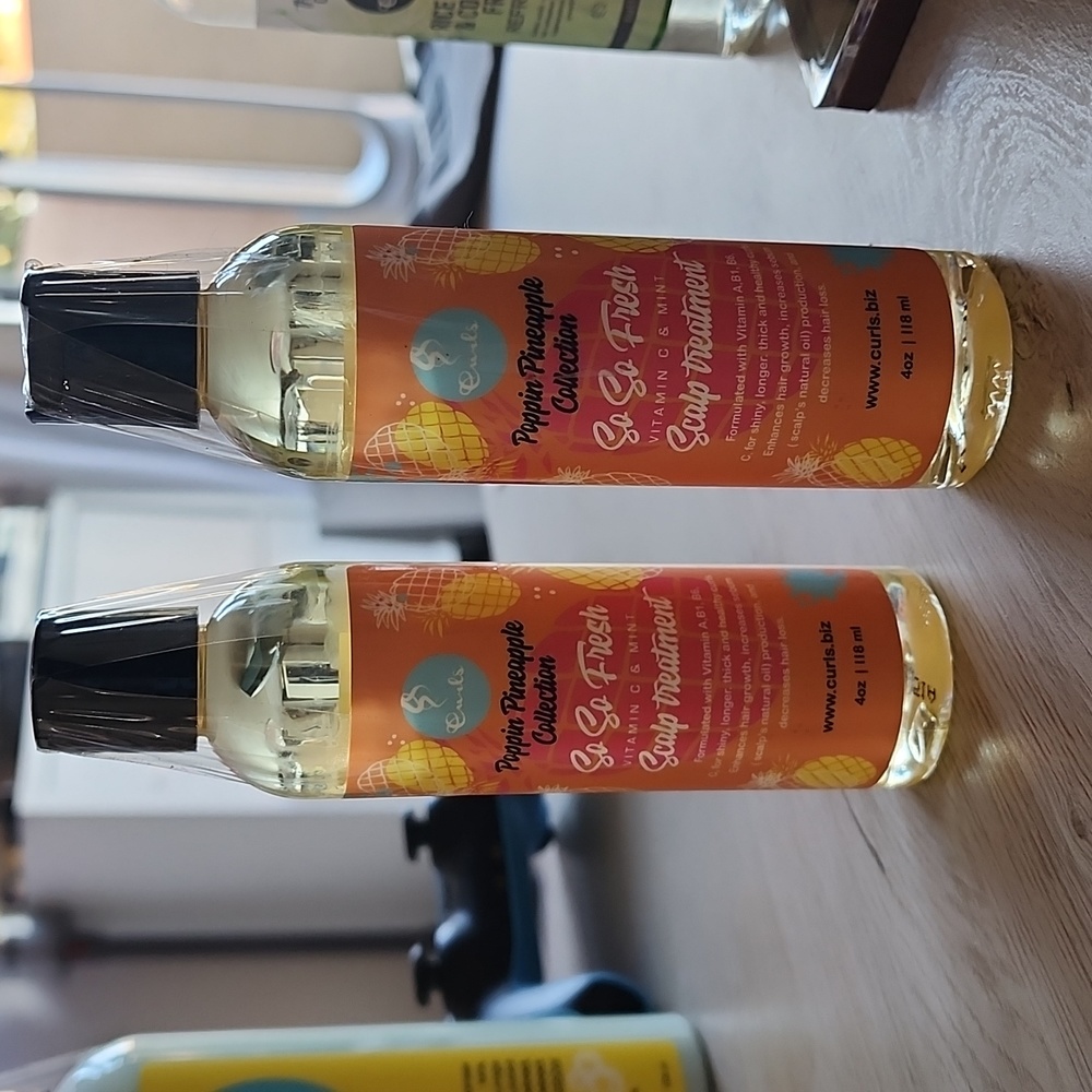Curls so so fresh scalp treatment oil x2